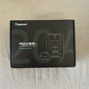 Renogy Rover 20 A MPPT Charge Controller with bluetooth module and breaker